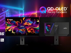 MSI MPG OLED 322URDX36 with 5th gen QD-OLED panel.