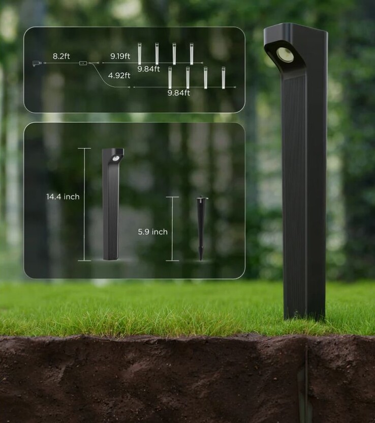 The Govee Outdoor Pathway Lights 2 Lite