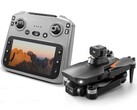 The PJC RG708 Max drone comes with a remote with a built-in screen