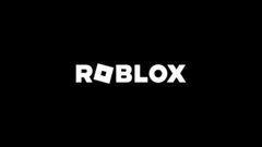 The Roblox logo pictured