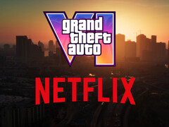 Banner for the GTA 6 Netflix Extended Look shown