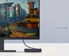 The Mind Pro comes with a built-in battery as well. Pictured: a promo shot showing the mini PC running Cyberpunk 2077. (Image source: Khadas)