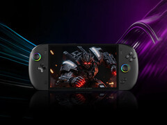 The Apex Air retails the same overall design as the AMD version. Pictured: a promo picture showing the front of the device.