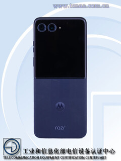 The Motorola Razr+ 2024 might have a new dark blue colorway...