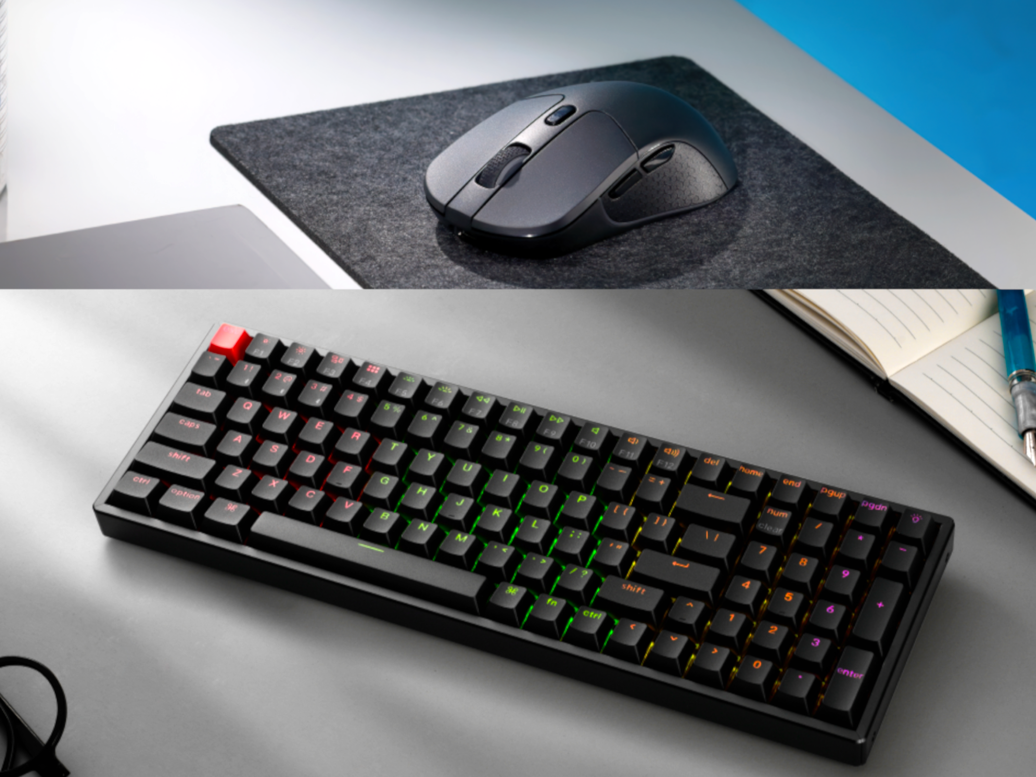 Keychron launches $84 K4 QMK V3 96% mechanical keyboard and 8 kHz 