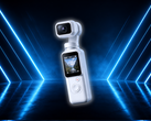 A concept image of a portable gimbal camera.