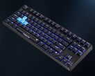 The Aethon 550 TKL will be available in the EU at €129. Pictured: a promo picture of the gaming keyboard. (Image source: Acer)