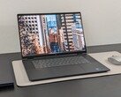 HP's OmniBook X Flip 16 convertible (model 16t-as00) is offered in the Eclipse Gray colorway (Image source: Allen Ngo / Notebookcheck)