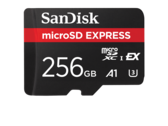 Sandisk's first microSD Express card. (Image: Sandisk)