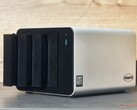 The TerraMaster F4-425 Pro features a high-quality aluminum housing.