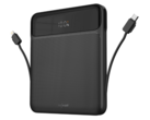 The new revolt power bank has integrated USB-C and Lightning cables. (Image source: Pearl)