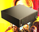 The DGX Spark does not run Cyberpunk 2077 particularly well without DLSS 4 and MFG enabled. (Image source: Nvidia & CDPR - edited)