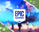 Trine could be the upcoming free game. Pictured: an edited screenshot from Trine: Ultimate Collection. (Image source: Epic Games Store)