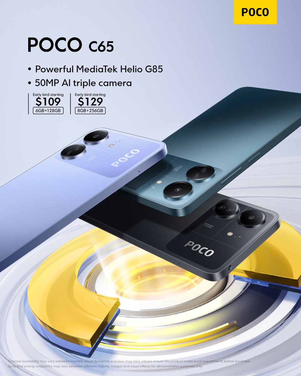 Poco C65 256GB 8GB Blue
