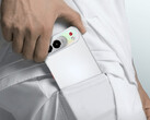 Only the 512GB variant is available to purchase at the moment. Pictured: a promo picture showing the back of the phone.