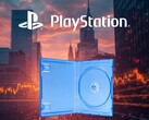 Banner for Sony stock shown with empty physical game case