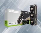 Zotac RTX 5070 Ti GPU is shown (Image source: Zotac with edits)