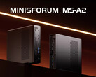 The Minisforum MS-A2 now only comes with a single processor choice. (Image source: Minisforum)