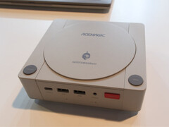 A look at the Acemagic Board 3 Dual-C Retro Style on show during CES 2026 in Las Vegas. (Image source: Acemagic)
