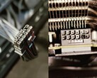 A burnt 12VHPWR PSU cable and the power connector on the GPU. (Image source: Roachard on Reddit. Edited)