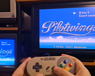 The Super Switch HD mod for the SNES in action