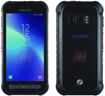The "2019 Galaxy Active" compared to the Galaxy S8 Active. (Source: Android Headlines; GSMArena)