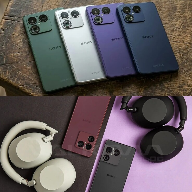 Unofficial Sony Xperia VIII renders.