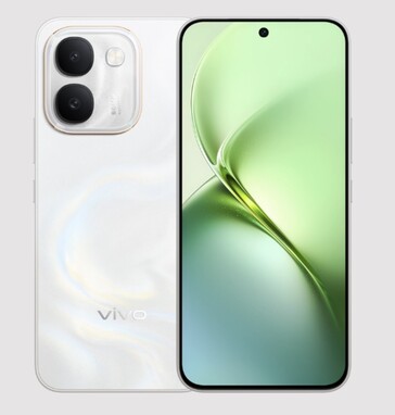 The Vivo Y600 in Diamond Gold colorway.
