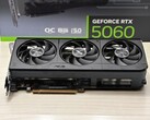 A desktop RTX 5060. (Image Source: Sebastian Bade for Notebookcheck)