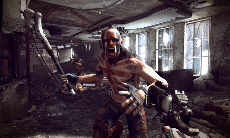 Rage takes places in a post-apocalyptic future.
