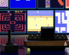 A picture of the Atari 2600 Console and CX40 Joystick in action (image source: Atari)