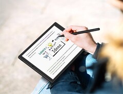 The Hannspree Lumo is an Android tablet with a reflective LCD screen (Image source: Hannspree)