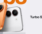 The Redmi Turbo 5 doesn't look much different than the Max. Pictured: a promo picture showing portions of the two phones. (Image source: Xiaomi - edited)