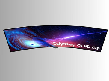 Samsung Odyssey G9 G93SC OLED gaming monitor 1800R curvature (Image source: Samsung)