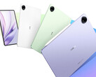 The Honor MagicPad 3 in its three launch colours.