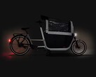 Decathlon’s Btwin F900E cargo bike is now available in Polar White (pictured). (Image source: Decathlon)