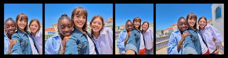 The iPhone 17's square sensor lets users shoot in portrait and landscape without rotating the device.