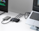 The new Anker KVM switch offers a range of USB-C and USB-A ports. (Image source: Anker)