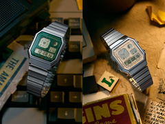 The Casio A130WE-3AJF (left) and the A130WE-9AJF (right).