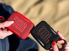 The JBL Go 5's AirTouch feature lets you pair two speakers together by bumping them against each other.