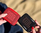 The JBL Go 5's AirTouch feature lets you pair two speakers together by bumping them against each other.