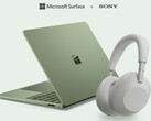 Microsoft Surface and Sony WH-1000XM6