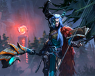Pictured - official cinematic artwork from Spellcasters Chronicles.