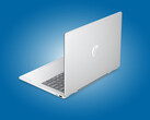HP sells the new OmniBook 5 Flip 2-in-1 in Powder Pink and Sky Blue, as well as the Glacier Silver finish shown here.