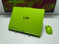 The Lenovo LOQ 15 in Surge Green is hard to overlook