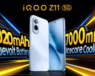 The iQoo Z11 features a massive 9,020 mAh battery