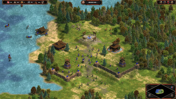Pictured: A gameplay screenshot from Age of Empires: Definitive Edition.