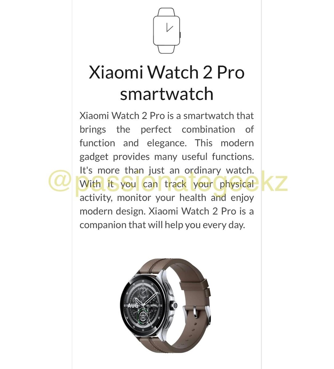 Xiaomi Watch 2 Pro to undercut Galaxy Watch6 and Pixel Watch 2 as European  prices revealed for Bluetooth and LTE variants -  News