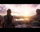 An image showing Senua and an environment in Senua’s Saga: Hellblade II.