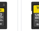 Sales of select Sony CFexpress and SD memory cards have been suspended due to global semiconductor shortages.